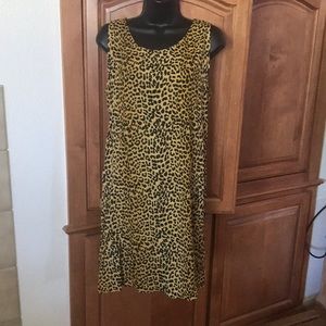 Raja Cheetah Print Dress